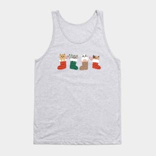 Feline Festive Tank Top